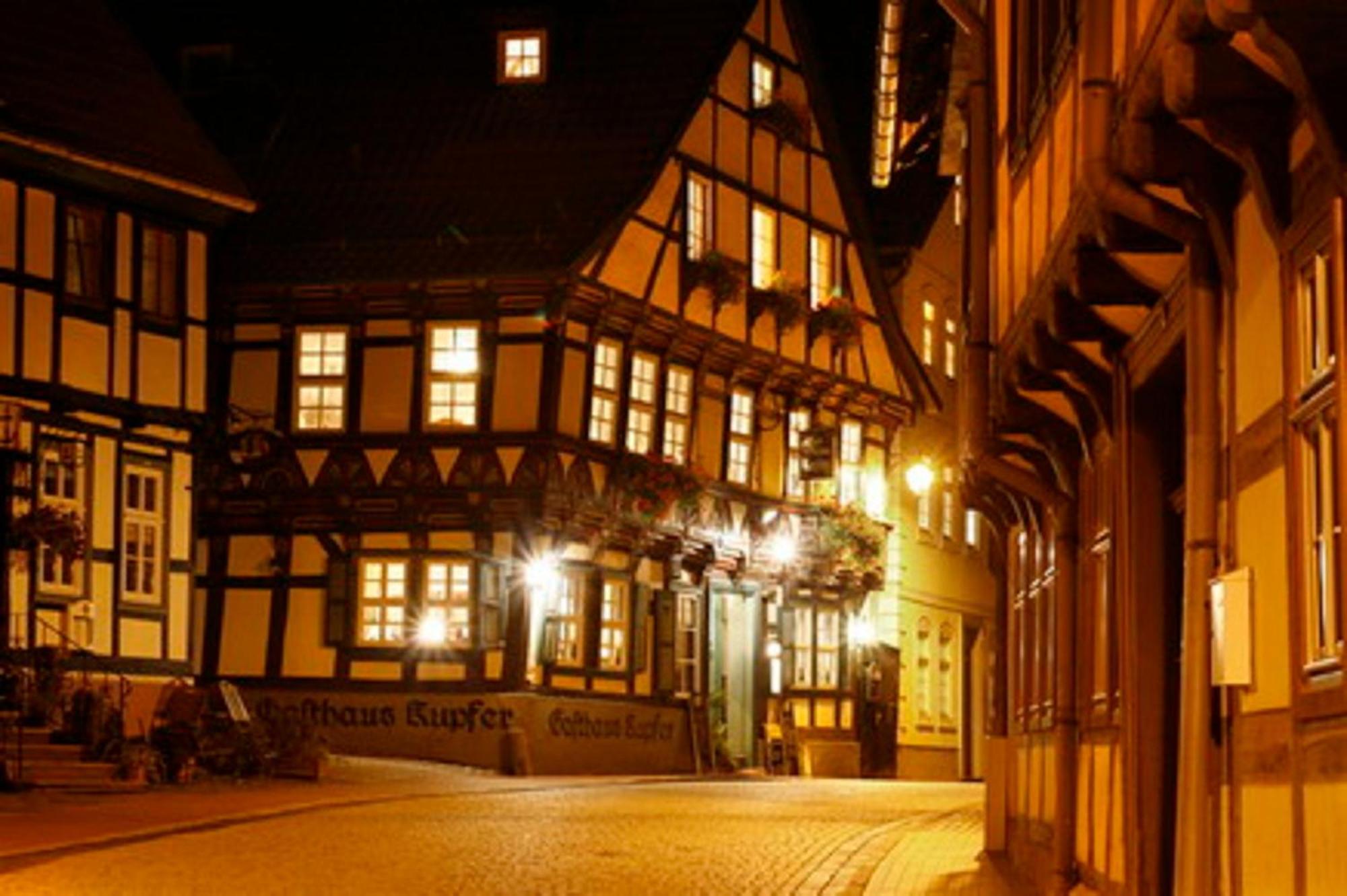 Gasthaus Kupfer Stolberg i. Harz المظهر الخارجي الصورة