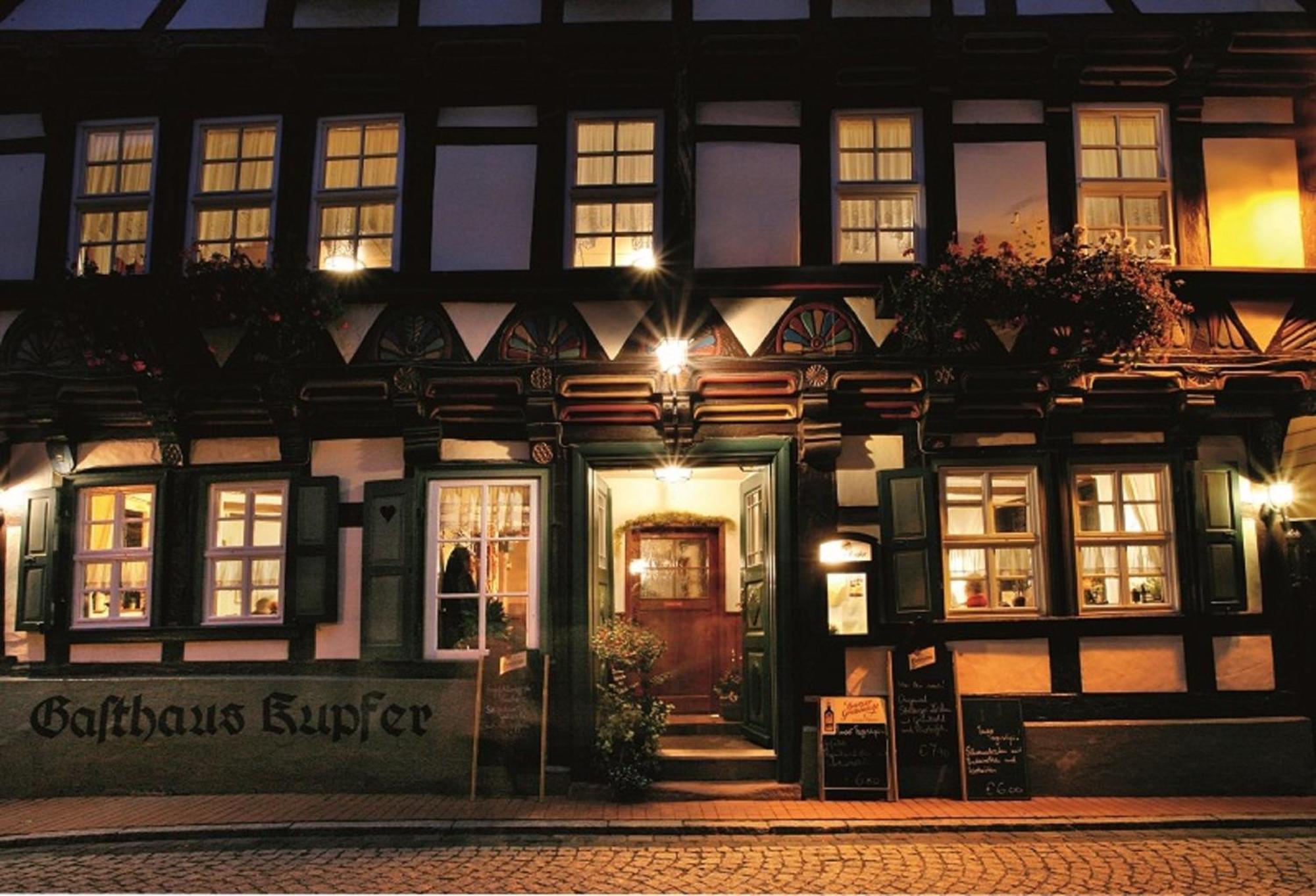 Gasthaus Kupfer Stolberg i. Harz المظهر الخارجي الصورة