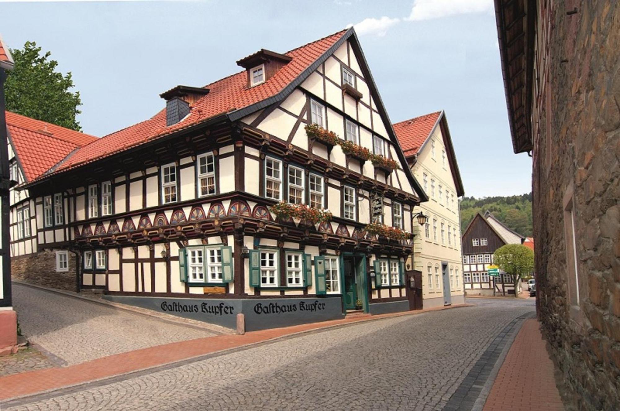 Gasthaus Kupfer Stolberg i. Harz المظهر الخارجي الصورة