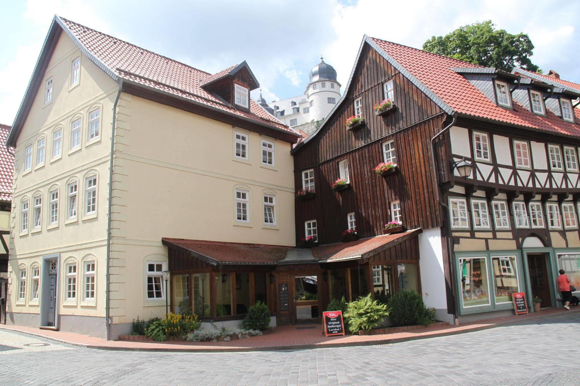 Gasthaus Kupfer Stolberg i. Harz المظهر الخارجي الصورة